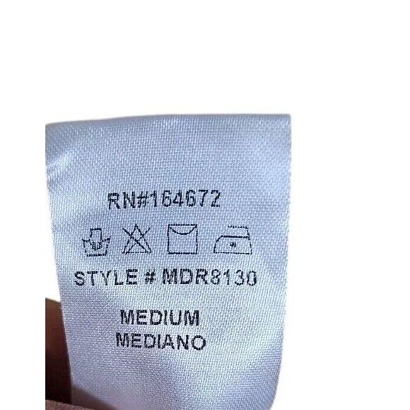 Pink Lily Long Shear Balloon Sleeves Swiss Dot Dress Beige Women Sz M Lined - Picture 10 of 11